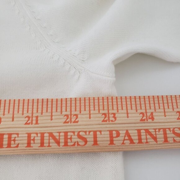 Koos Of Course Floral Cardigan Sequins Embellished Knit Button Up Womens Size XL - Picture 12 of 13